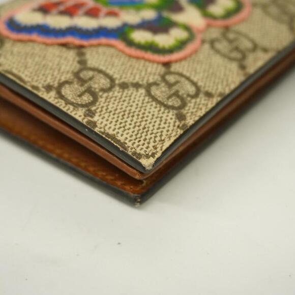 Gucci Wallet GG Supreme Brown Gold hardware - Picture 8 of 11